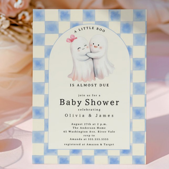 Huggande Ghost par Baby Shower Inbjudningar (Skapare uppladdad)