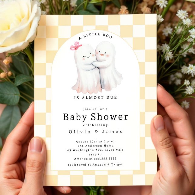 Huggande Ghost par Baby Shower Inbjudningar (Skapare uppladdad)