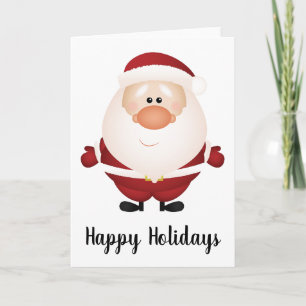 Huggar från Jultomten Greeting Card Helgkort