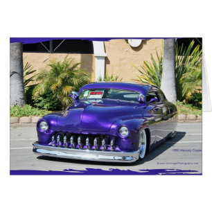 (Huggen av) MercuryCoupe 1950, Hälsningskort