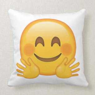 Hugger Ansikte - Emoji Kudde
