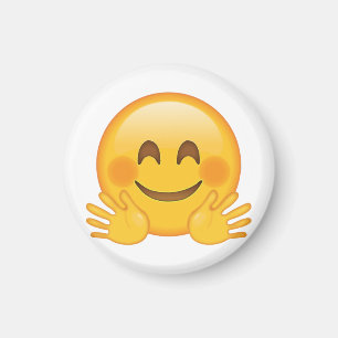 Hugger Ansikte - Emoji Magnet