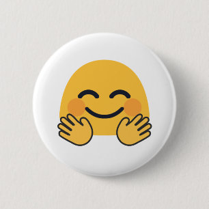 Hugger Emoji Knapp