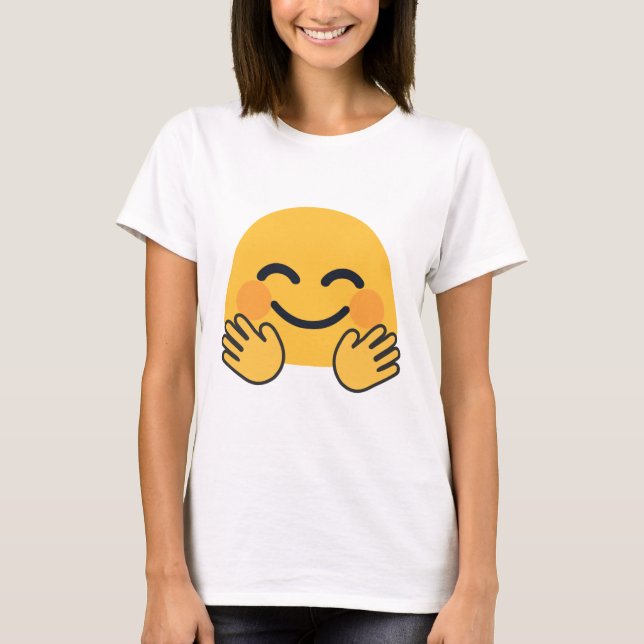 Hugger Emoji T Shirt (Framsida)
