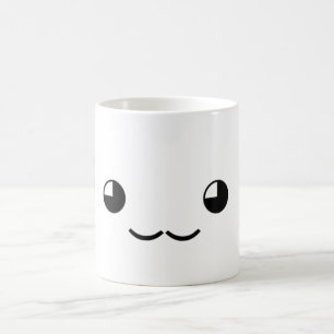 Hugger Emoticon (づ ◕ ‿ ‿ ◕)づ japanska Kaomoji Kaffemugg