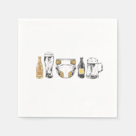 Huggies and Chuggies Pappersservett