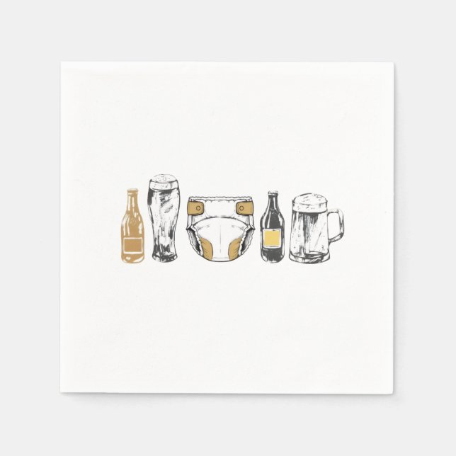 Huggies and Chuggies Pappersservett (Framsidan)