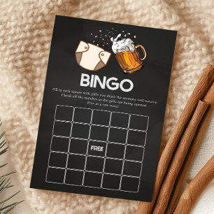 Huggies och Chuggies Baby Shower Bingo-spel