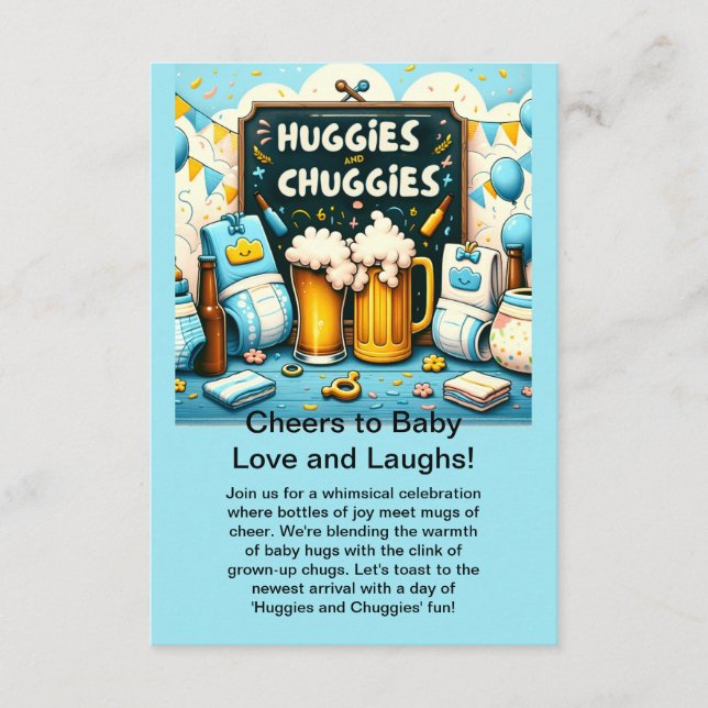 huggies och chuggies tilläggskort (Framsida)