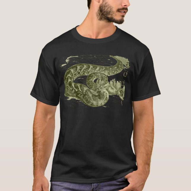 Huggorm (orm) t-shirt (Framsida)