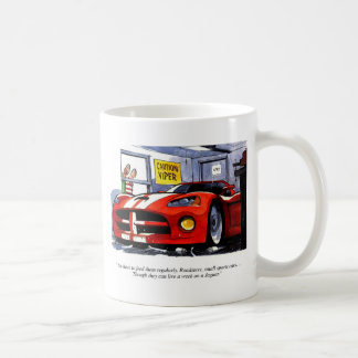 Huggormen bantar kaffemugg