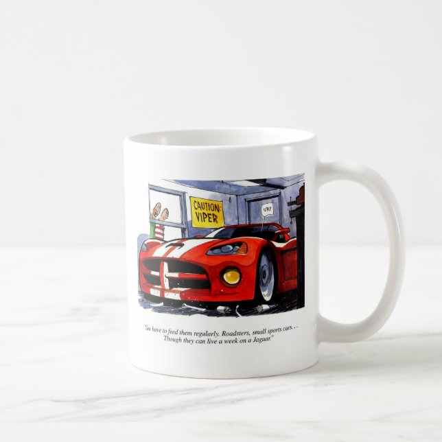 Huggormen bantar kaffemugg (Höger)
