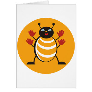 Huggy Bug Hälsningskort