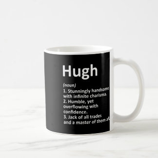 Hugh Definition Personlig Namn Funny Birthday G Kaffemugg