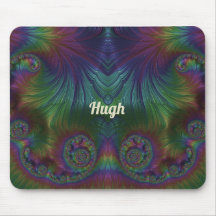 HUGH ~ Gult Aqua och Blue Design