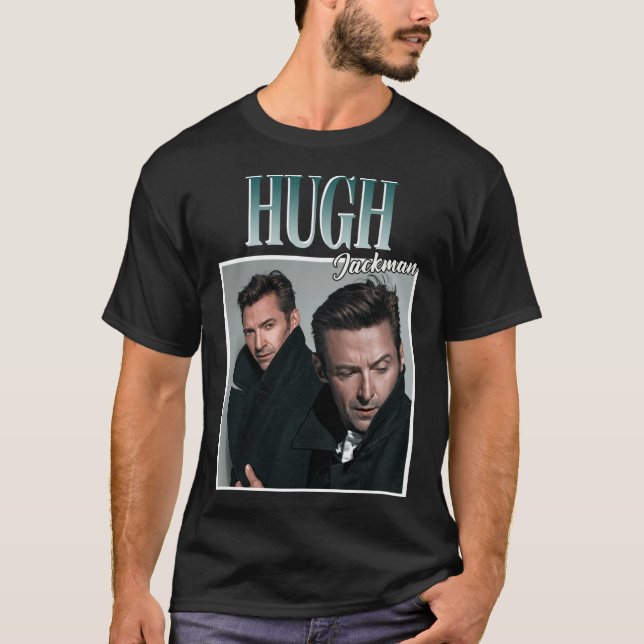 Hugh Jackman    T Shirt (Framsida)