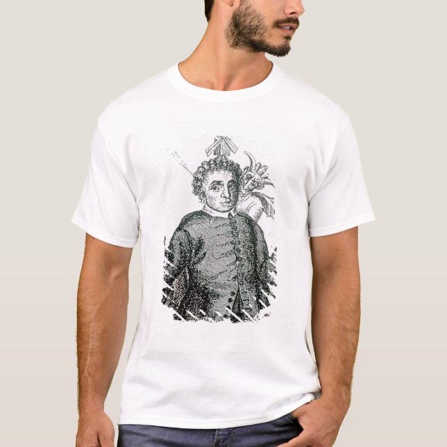 Hugh Peter brännhet armépreacher Tee Shirt (Framsida)