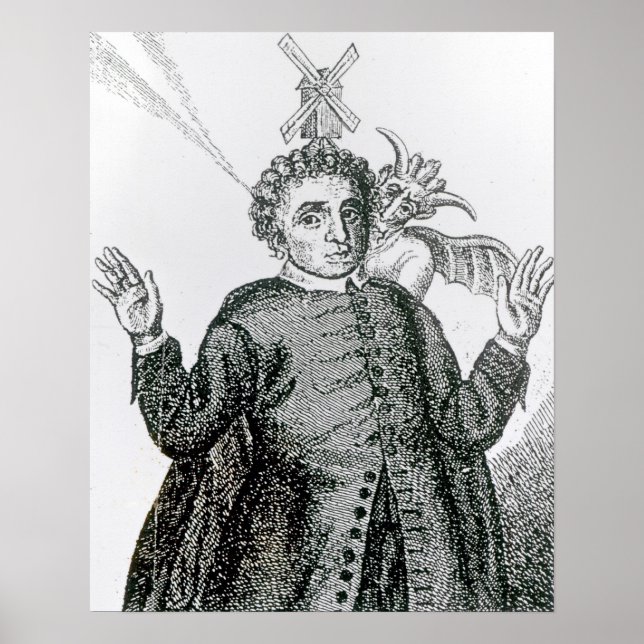 Hugh Peter Fiery Armépreacher Poster (Framsidan)