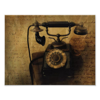 Hugh ringde i går kväll fototryck