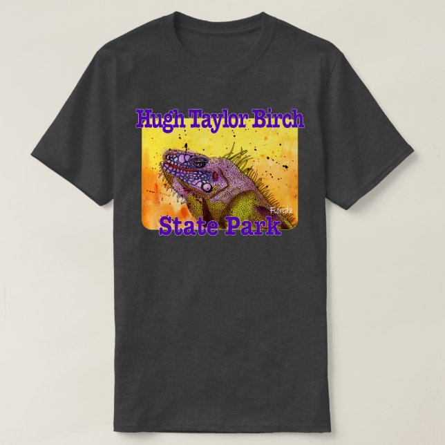 Hugh Taylor Birch State Park Florida T Shirt (Design framsida)