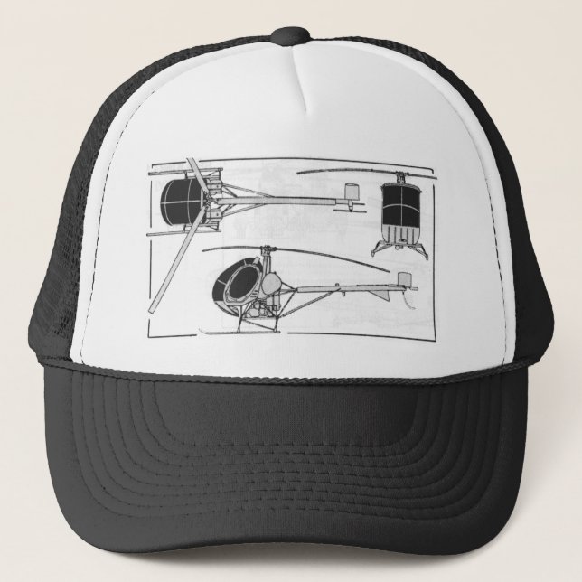 Hughes Cbi 300 Truckerkeps (Framsida)