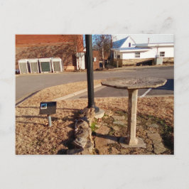 Hughes Memorial Bird Bath: Arkansas Vykort