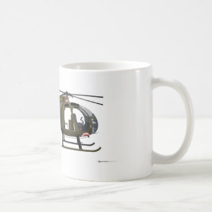 Hughes OH-6 Cayuse Fröcken Clawd Kaffemugg