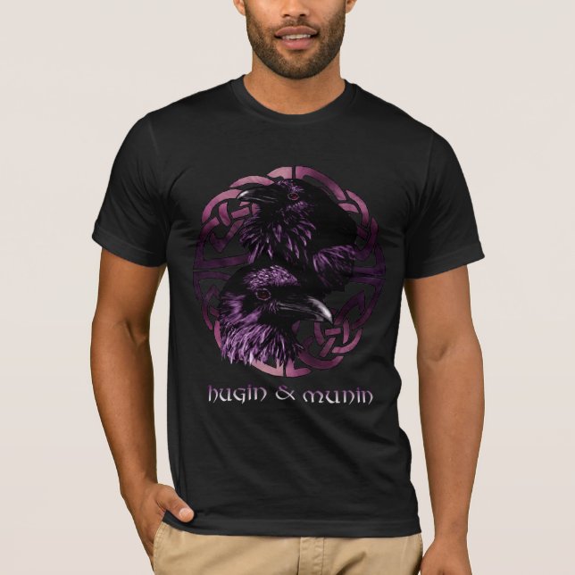 Hugin & Munin trans. Tee Shirt (Framsida)