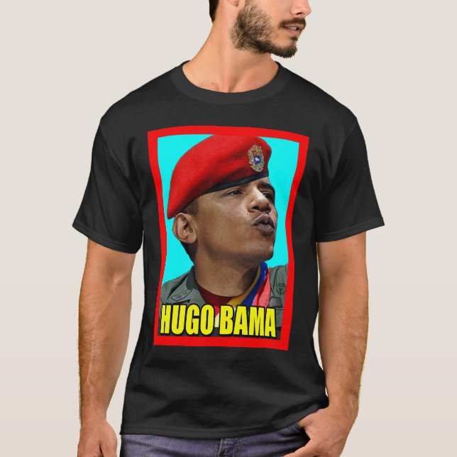 Hugo Bama (tända - blått), Tee Shirt (Framsida)