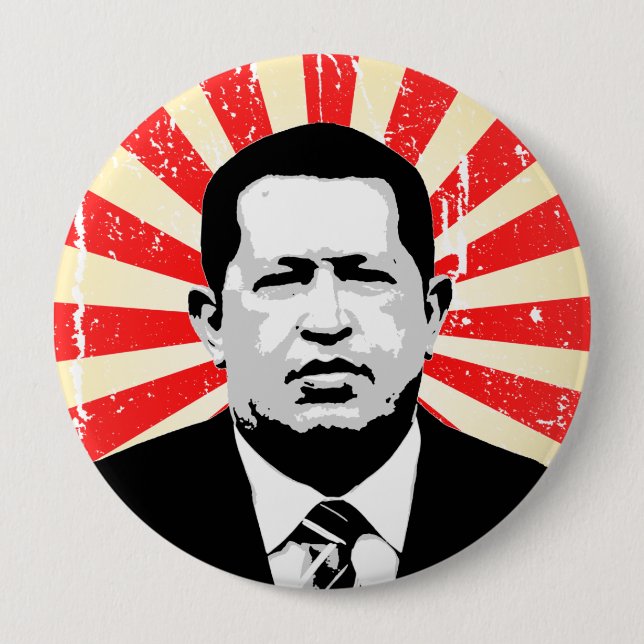 Hugo Chavez Knapp (Framsida)