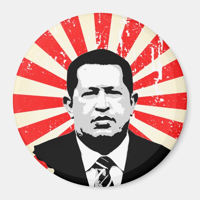 Hugo Chavez Magnet (Framsidan)