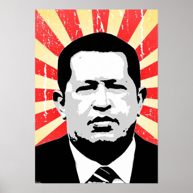 Hugo Chavez Poster (Framsidan)