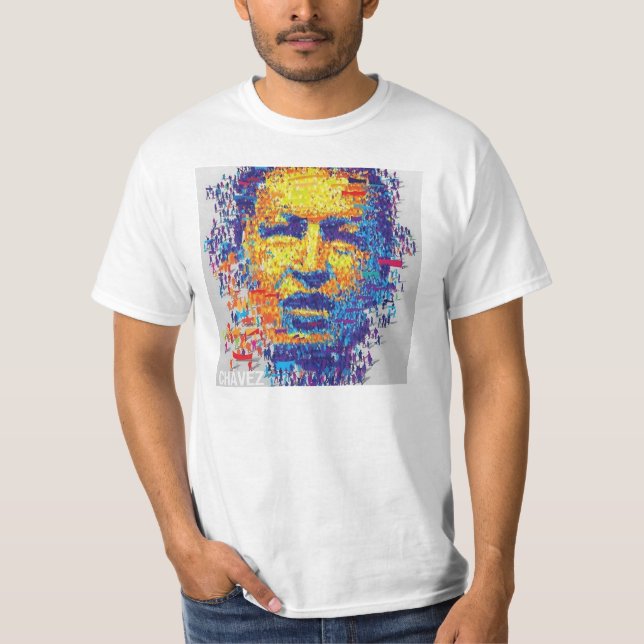Hugo Chavez Tee Shirt (Framsida)