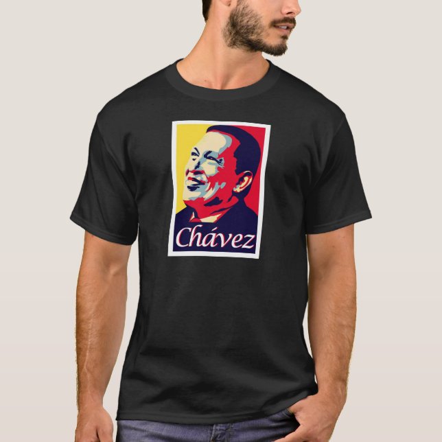 Hugo Chávez Tee Shirt (Framsida)