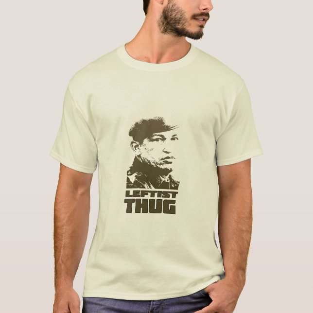 Hugo Chavez vänsterorienterad ThugT-tröja Tee Shirt (Framsida)