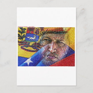 Hugo Chavez - Venezuela. Vykort