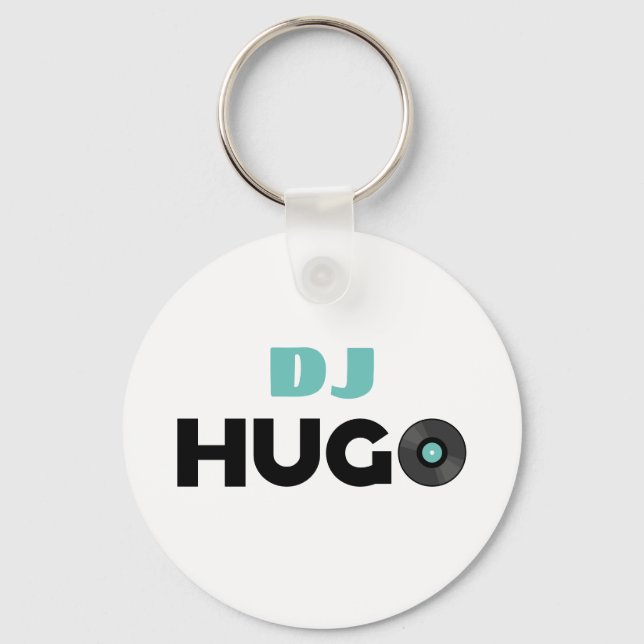 Hugo DJ Nyckelring (Framsida)