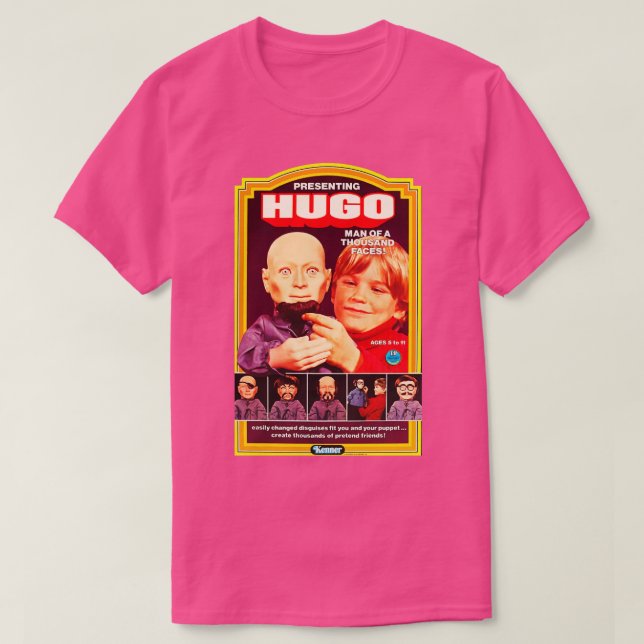 HUGO Man av tusen Ansikte T Shirt (Design framsida)