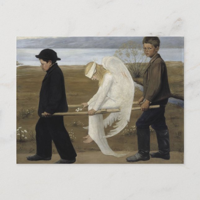 Hugo Simberg Art Vykort (Framsida)