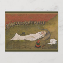 Hugo Simberg Tomtekungen sover CC0428 vykort