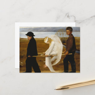 Hugo Simbergs sårade ängel Vykort