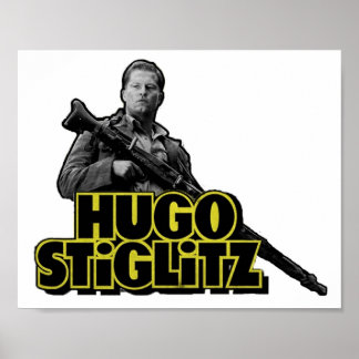 Hugo Stiglitz stor utskrift Poster