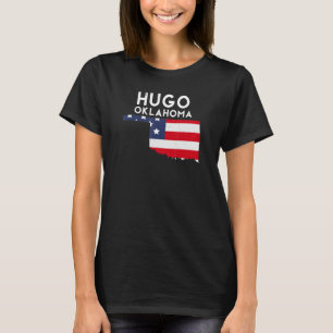 Hugo USA State America Travel Oklahoman T Shirt