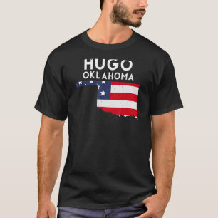 Hugo USA State America Travel Oklahoman T Shirt