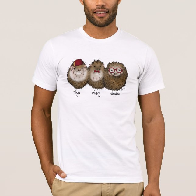 HugoHenry&HoratioTheHedgehogs Tee (Framsida)