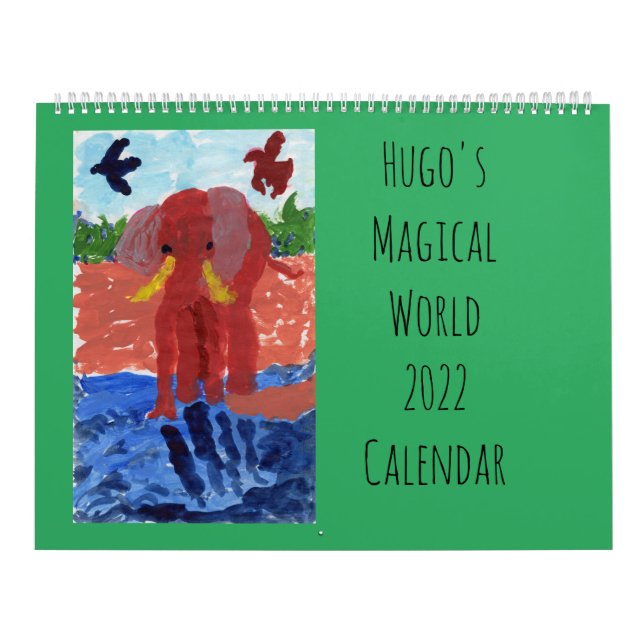 Hugos Magic World Calendar 2022 Kalender (Omslag)