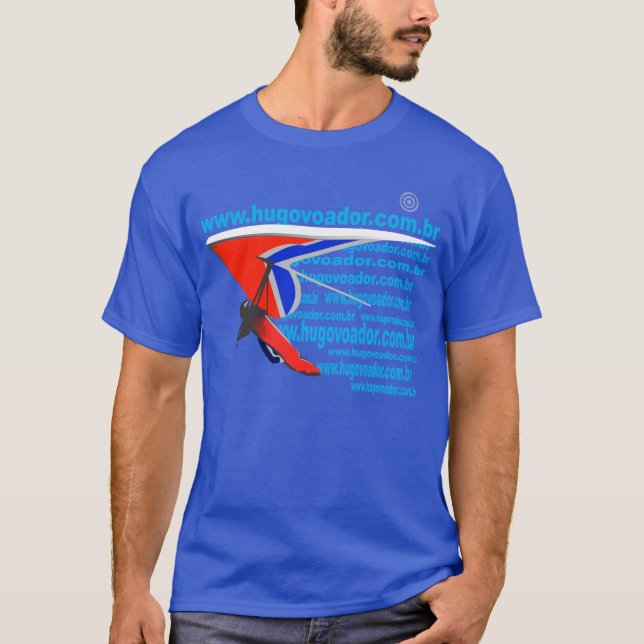 HUGOVOADOR.COM.BR (pontocentral) Tee (Framsida)