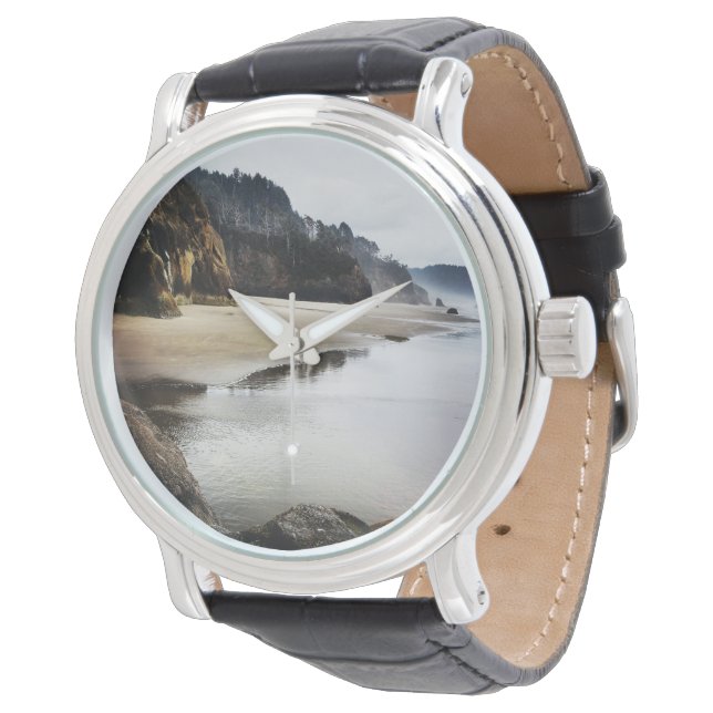 Hugpunkt liggande bevakning armbandsur (Vinklad)