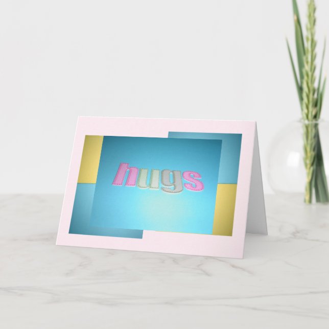 Hugs Birthday-kort Kort (Framsida)
