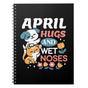 Hugs, Blöt Noses och Vår Vibes - Pets Anteckningsbok